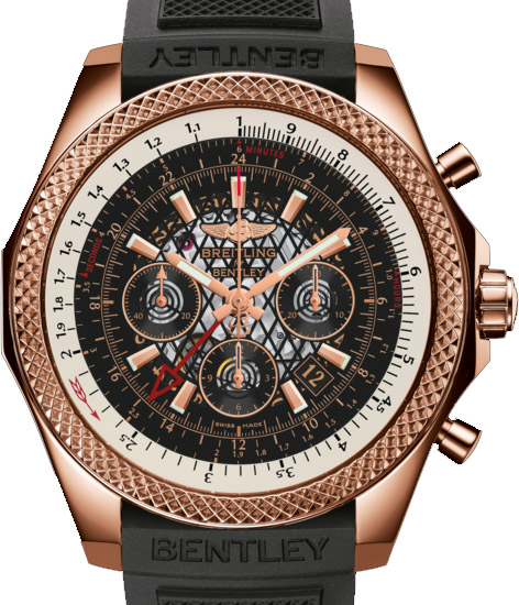Breitling RB043112 / BC70-220S-R20D.3 Bentley B04 GMT Rose Gold Royal Ebony mens watches for sale